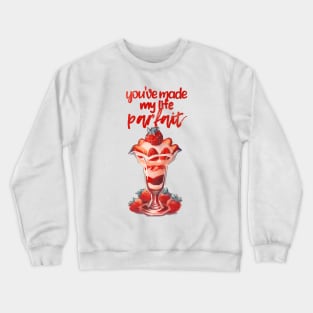 Cute Strawberry Parfait Crewneck Sweatshirt